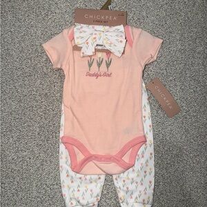 NWT Daddy’s Girl 3-Piece Set
